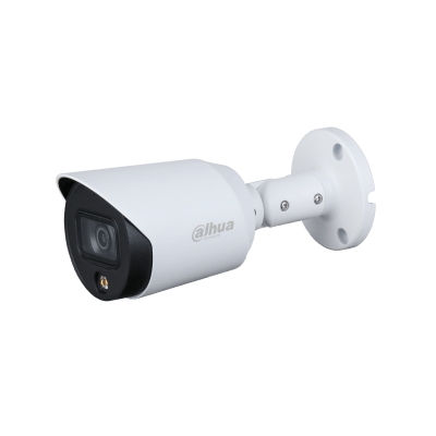 Dahua DH-HAC-HFW1239TN-LED-0360B-S2 Cámara bullet HDCVI 2MP Full-color 3.6mm LED de luz blanca.