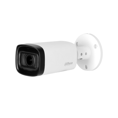 Dahua DH-HAC-HFW1500RN-Z-IRE6-A Cámara bullet HDCVI 5MP varifocal motorizada 2.7–12mm IR 60m con micrófono.