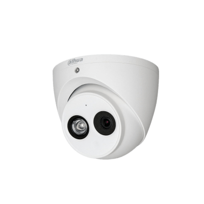 Dahua DH-HAC-HDW1200EMN-A-0280B-S5 Cámara domo eyeball HDCVI 2MP 2.8 mm IR 50 m con micrófono.