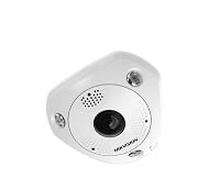 [DS-2CD6365G0E-IVS1.27mm] Hikvision Fisheye IP 6MP 360° IP66 IK10 WDR POE Audio/Alar IR 15mt