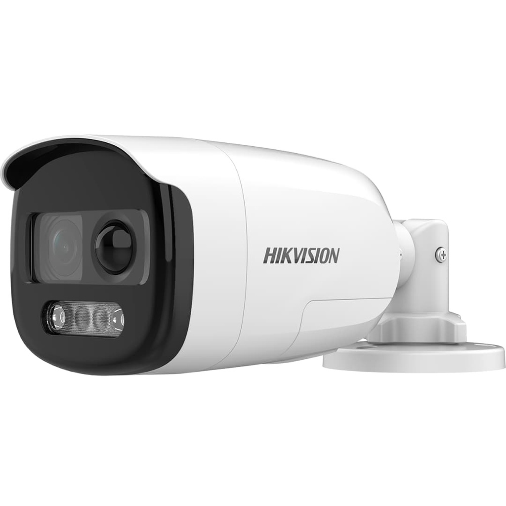 [DS-2CE12DFT-PIRXOF3.6mm] Hikvision Bullet ColorVu 2MP PIR Alarma Sirena IR 20mt IP67 3.6mm