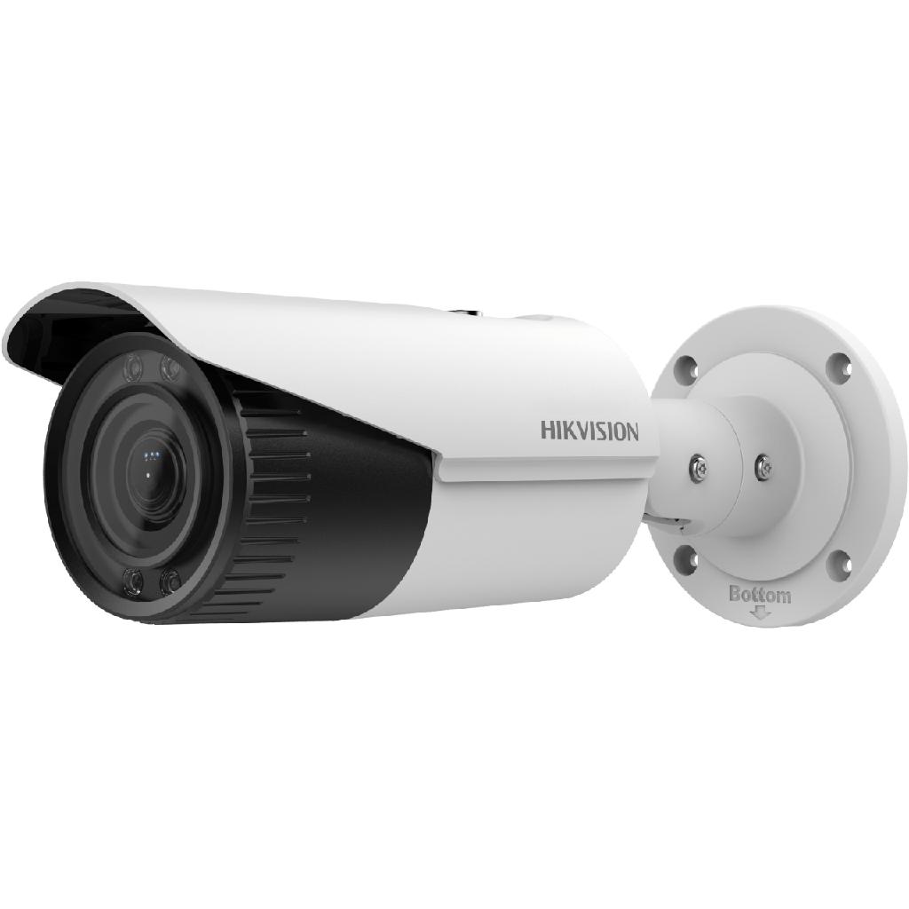 Hikvision Bullet IP 2MP VF2.8-12mm IP66 WDR POE IR 30mt H265+ moto