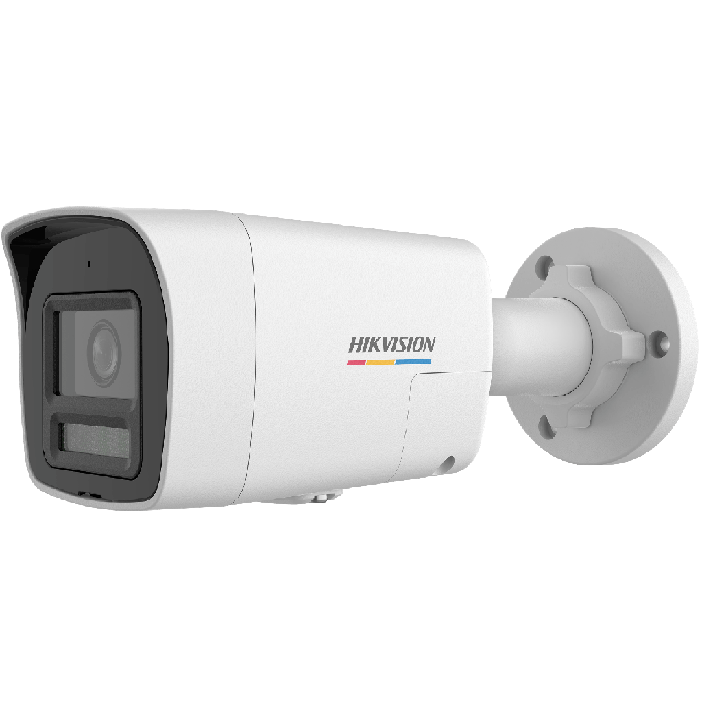 Hikvision DS-2CD1047G2H-LIUF/SRB Cámara Bullet IP ColorVu 4MP Luz Blanca Micrófono microSD