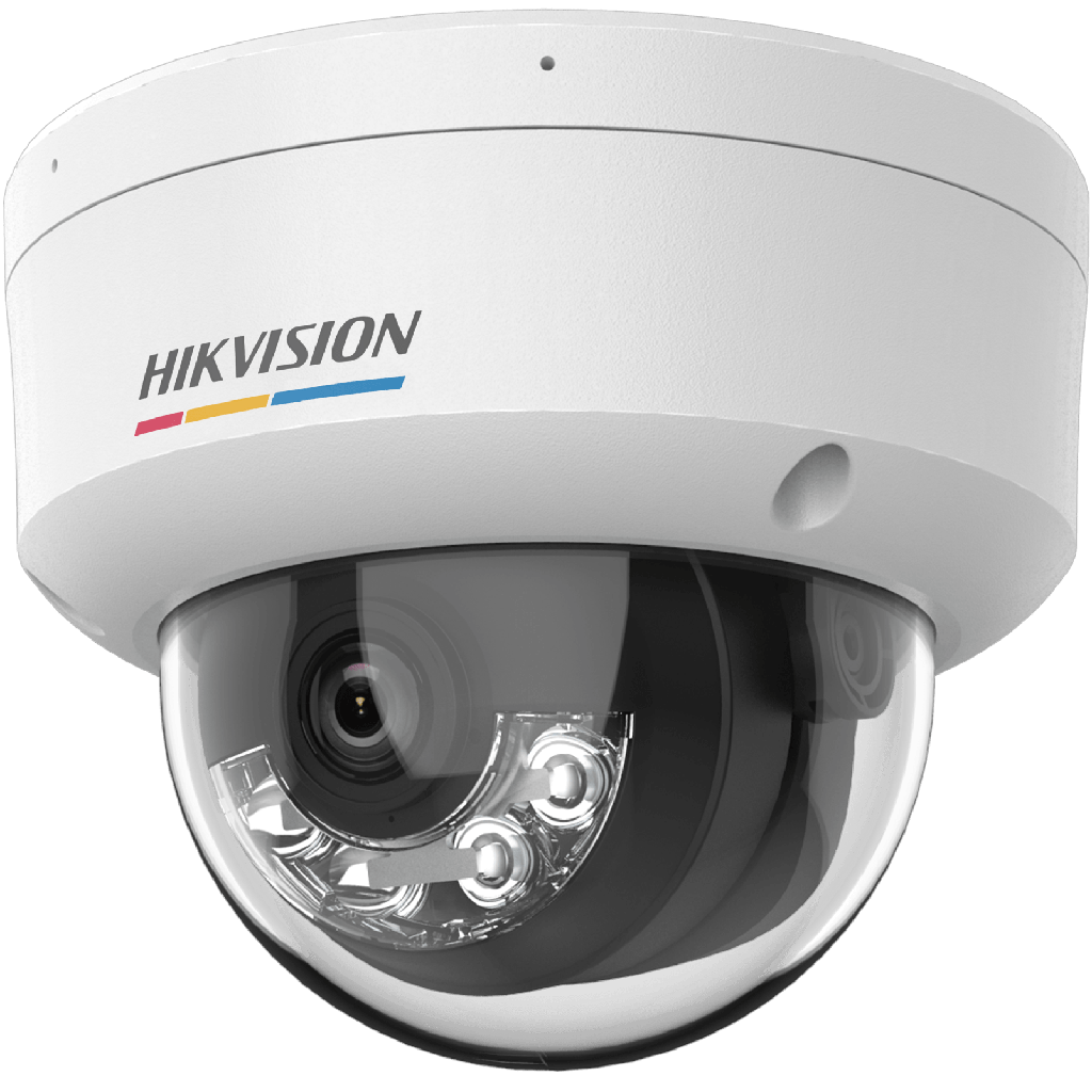 Hikvision DS-2CD1147G2H-LIU Cámara Domo IP 4MP ColorVu Luz Blanca Micrófono