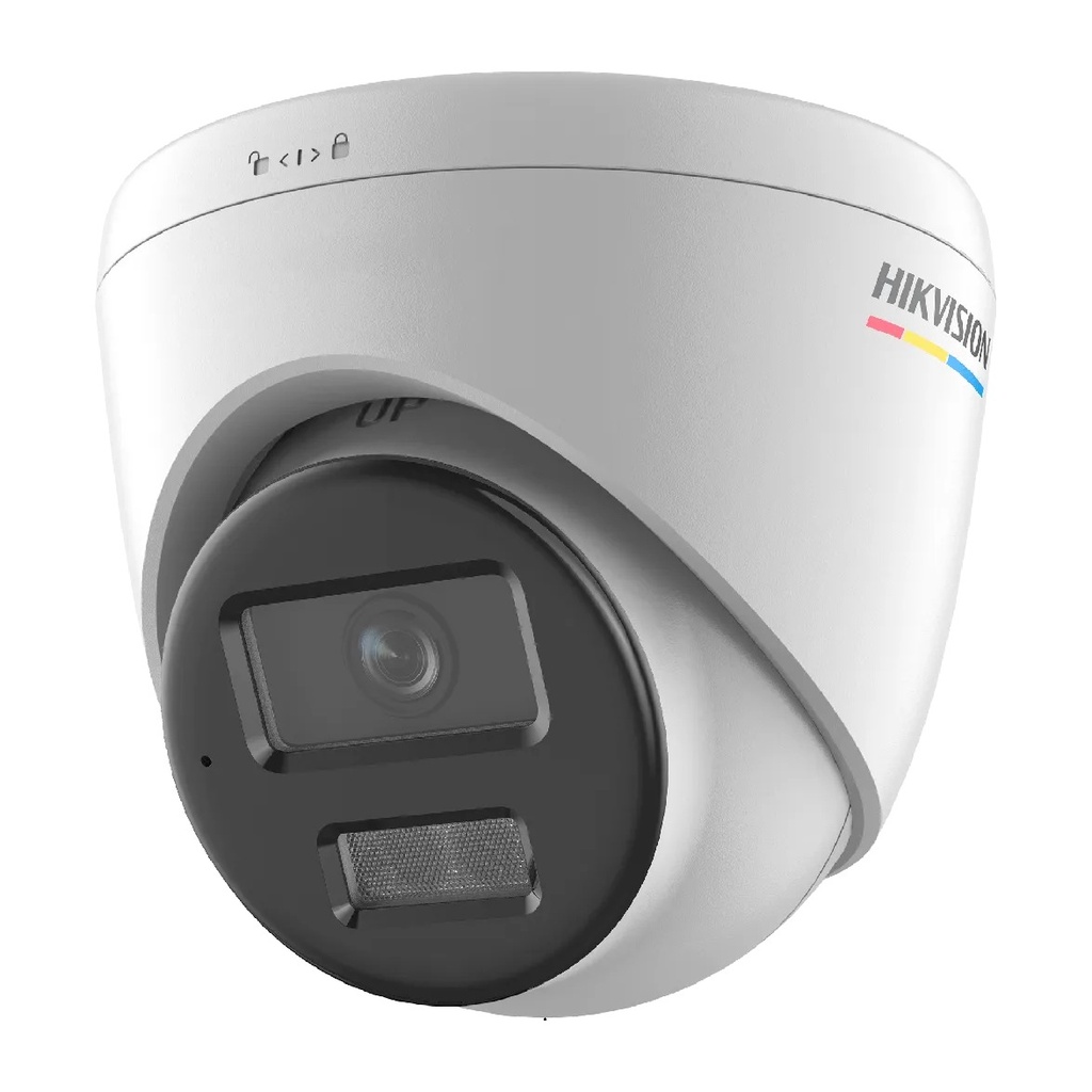 Hikvision DS-2CD1347G2H-LIU Cámara Domo IP 4MP ColorVu Luz Blanca Micrófono