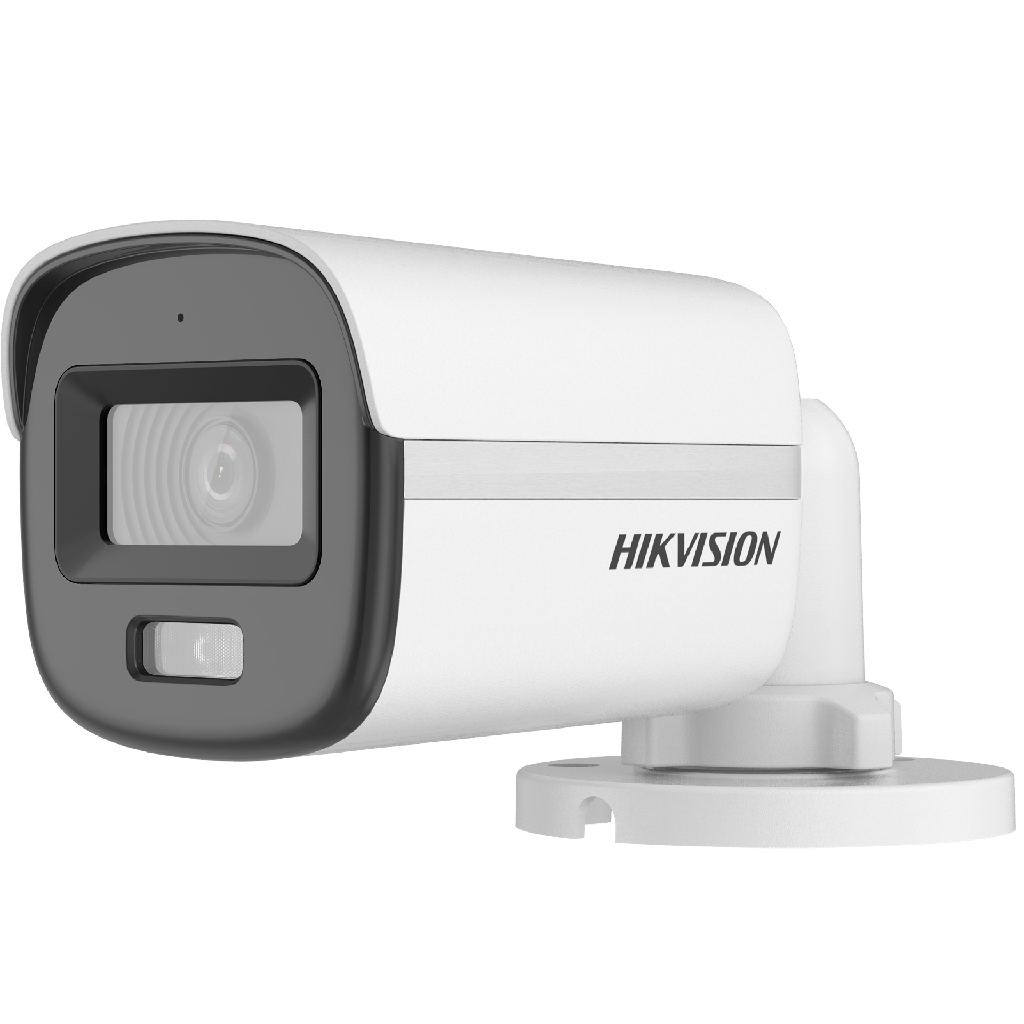 Hikvision DS-2CE10KF0T-LPFS Cámara Bullet ColorVu TurboHD 4MP Luz Blanca Micrófono
