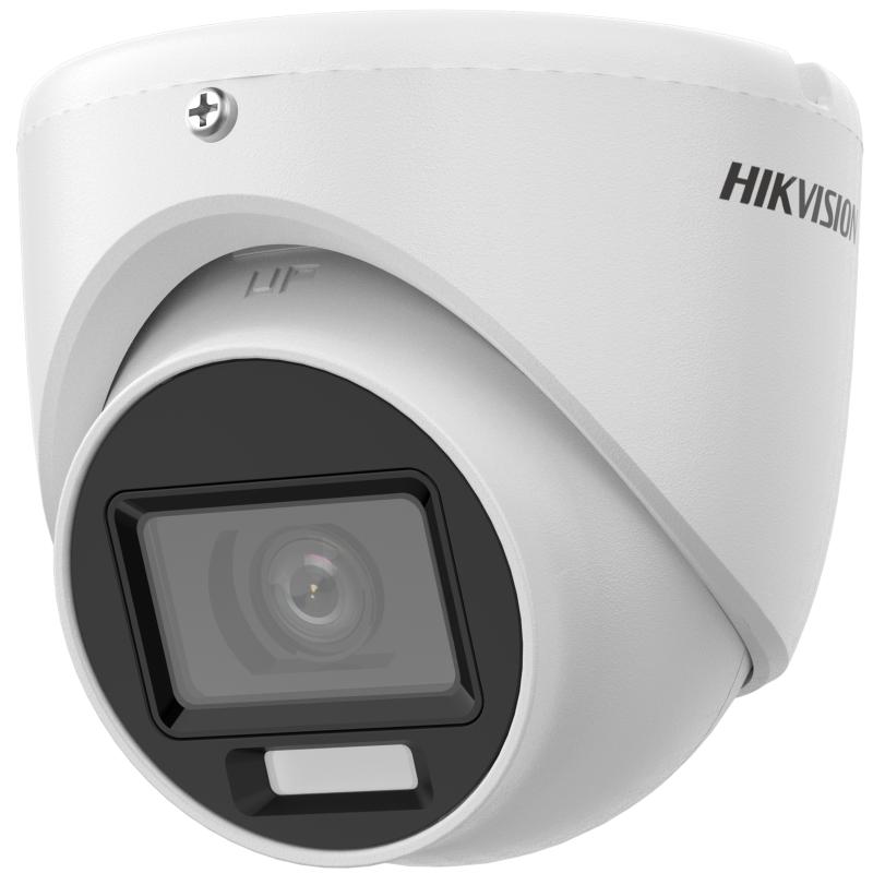 [DS-2CE76D0T-EXLMF] Hikvision DS-2CE76D0T-EXLMF Cámara Domo TurboHD 2MP EXIR