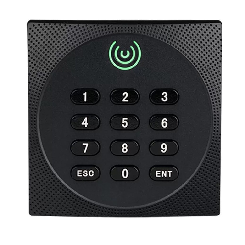Zkteco Lector de tarjetas de proximidad exterior PIN+Proxy IP65 125Khz