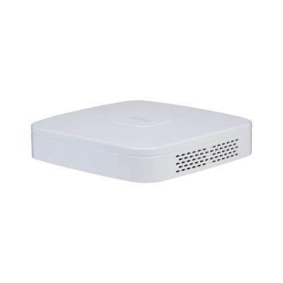 Dahua DHI-NVR2104-I2 Grabador de vídeo en red WizSense inteligente de 4 canales, 1U y 1 HDD