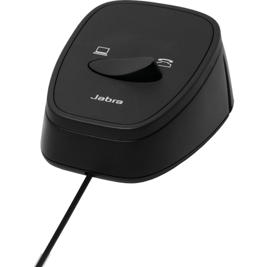 Interruptor manual para teléfonos de escritorio y softphones Jabra Link 180