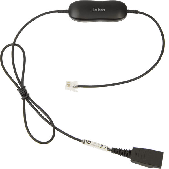 Jabra Cable GN1216, QD, 80cm, para Avaya