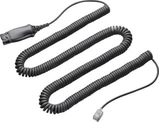 [72442-41] Poly Cable Adaptador Plantronics HIS-1, Compatible con DuoPro, TriStar, SupraPlus y EncorePro