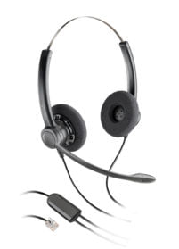 Poly Audífonos Plantronics Practica Binaural Headset, Conectividad RJ-9