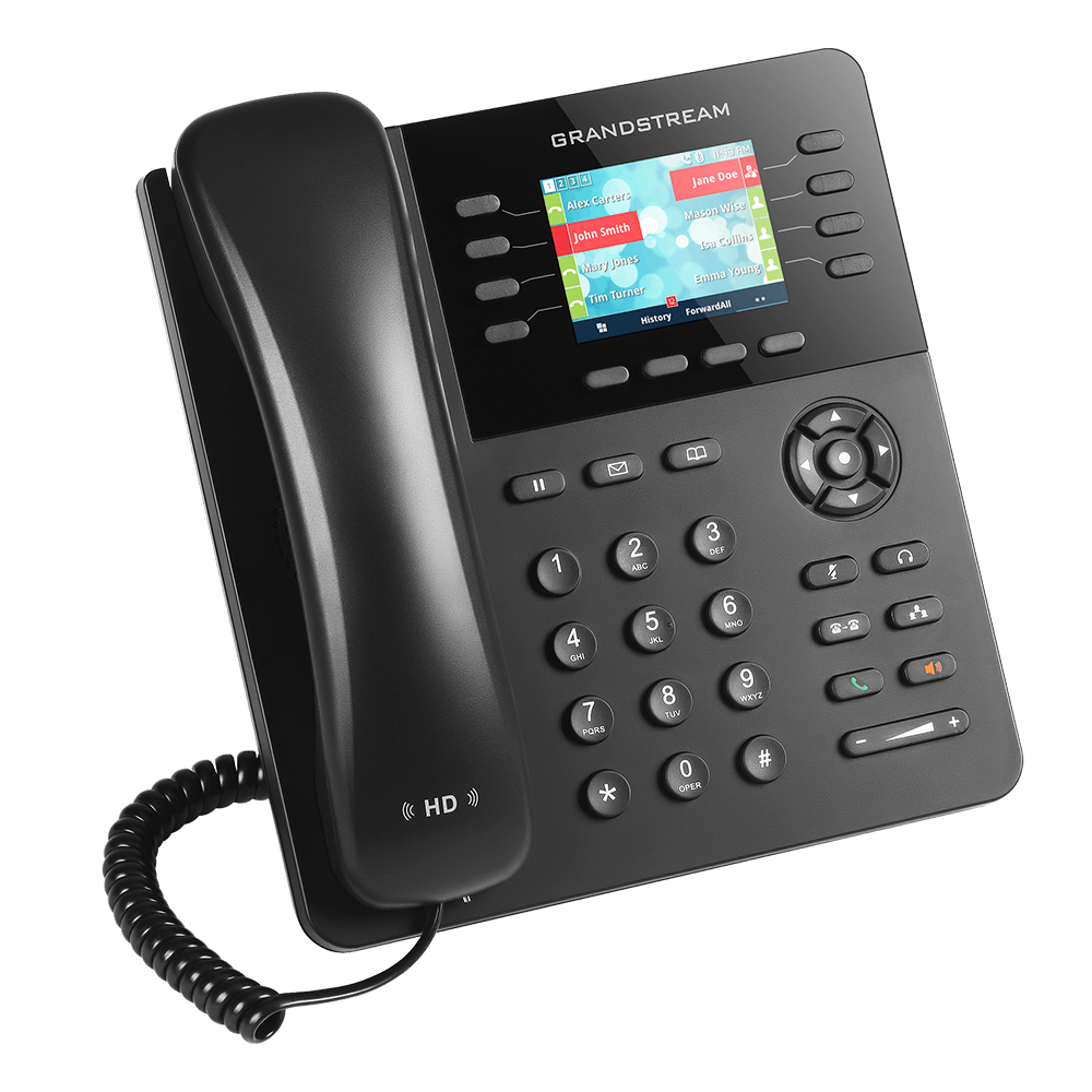Grandstream GXP2135 Teléfono IP SIP HD color POE Gigabit