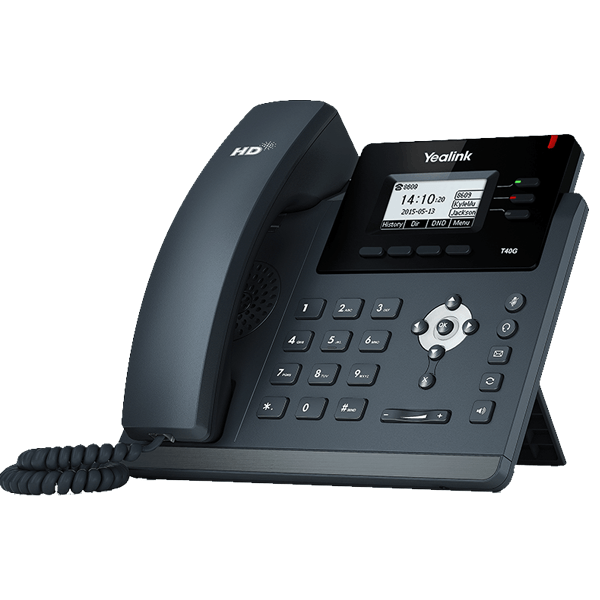 [SIP-T40G] Yealink SIP-T40G Teléfono IP con tres líneas y voz HD