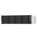 QNAP TS-1673AU-RP-16G-US NAS Rack 3U de 16 Bahías AMD Ryzen V1500B 16GB RAM 2.5GbE y Fuentes Redundantes