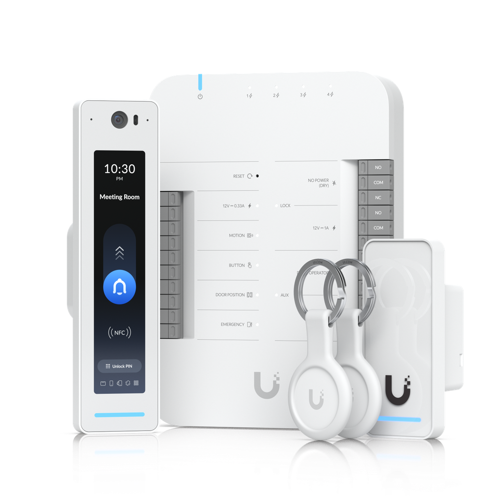 [UA-G3-SK-PRO] UBIQUITI Kit UA-G3-Pro UA-G3 UA-Hub-Gate 2-Llavero-Pocket UniFi Access