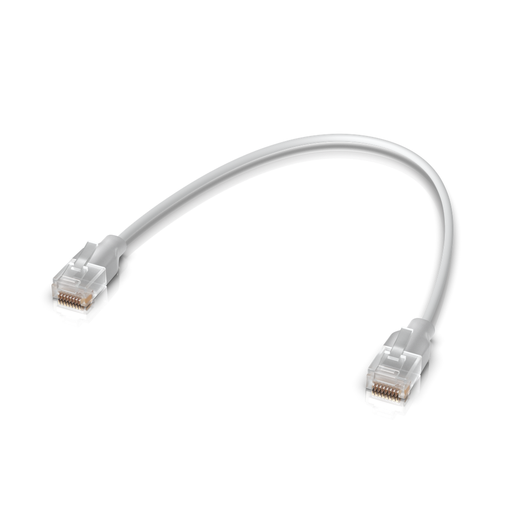 Ubiquiti UACC-Cable-Patch-EL-0.15M-W Cable patch Etherlighting blanco de 0,15 m