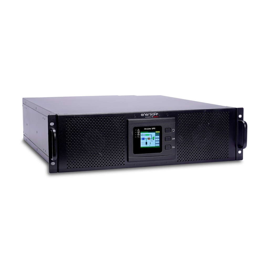 Enersafe UPSESOL3:1-6KVA UPS ESOL RTH Online 6 kVA / 6 kW Entrada Trifásica Salida Monofásica