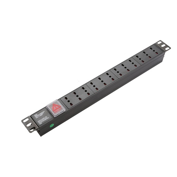 [PDURITA12] Enersafe PDURITA12 PDU Rack 12 Enchufes Italianos 10A