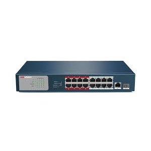 Hikvision Switch POE L2, 16 ports 100M POE 802.3af/at 230W