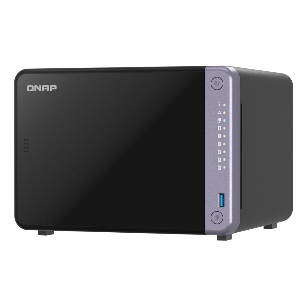 [TS-632X-4G-US] QNAP TS-632X-4G-US NAS Torre de 6 Bahías ARM Alpine AL524 4GB RAM 10GbE SFP+