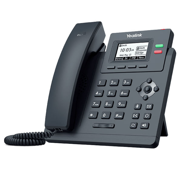 [SIP-T31G] Yealink SIP-T31G Teléfono IP Gigabit con 2 líneas y voz HD