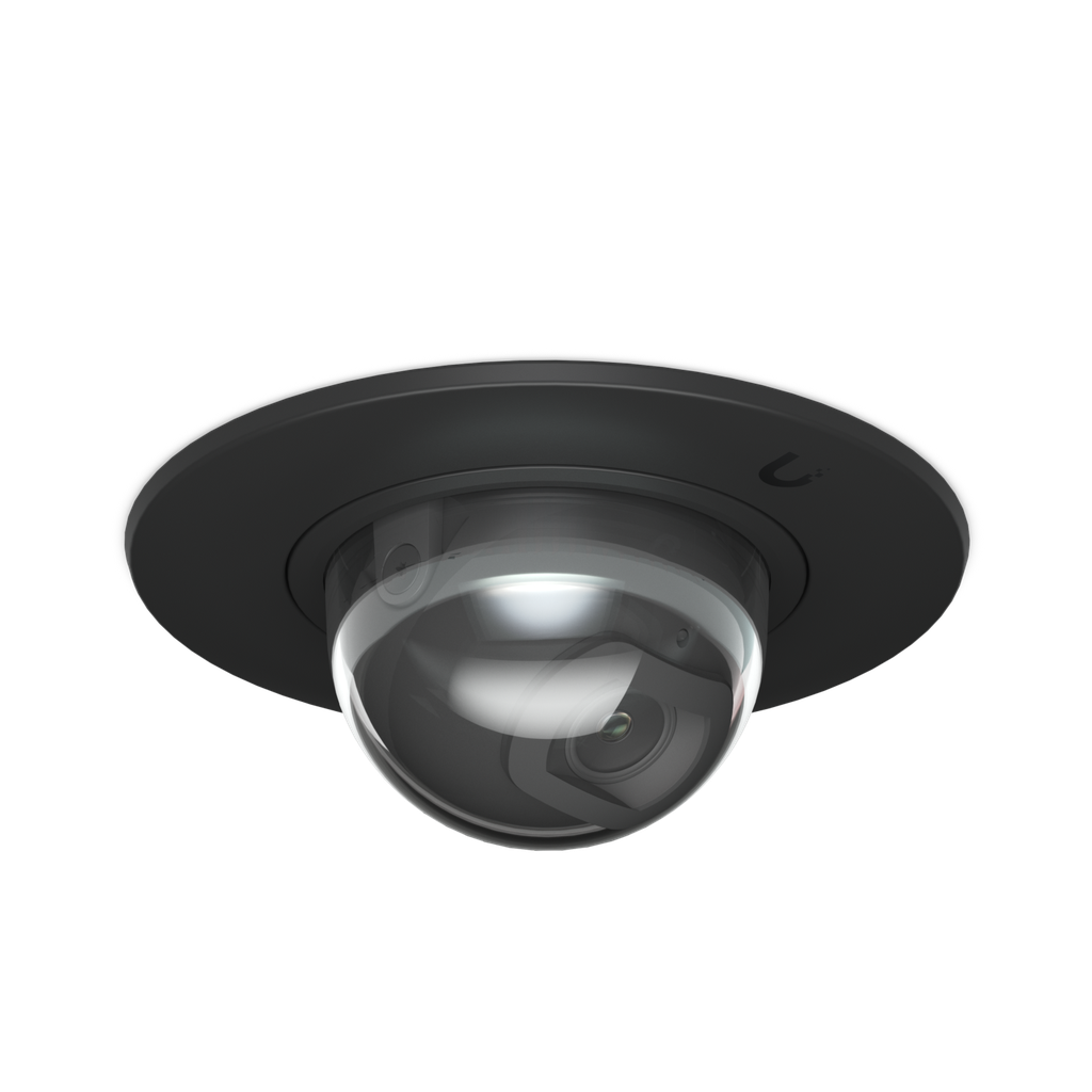 [UACC-G5-Dome-Ultra-FM-B] Ubiquiti UACC-G5-Dome-Ultra-FM-B Soporte empotrable G5 Dome Ultra con burbuja transparente negro