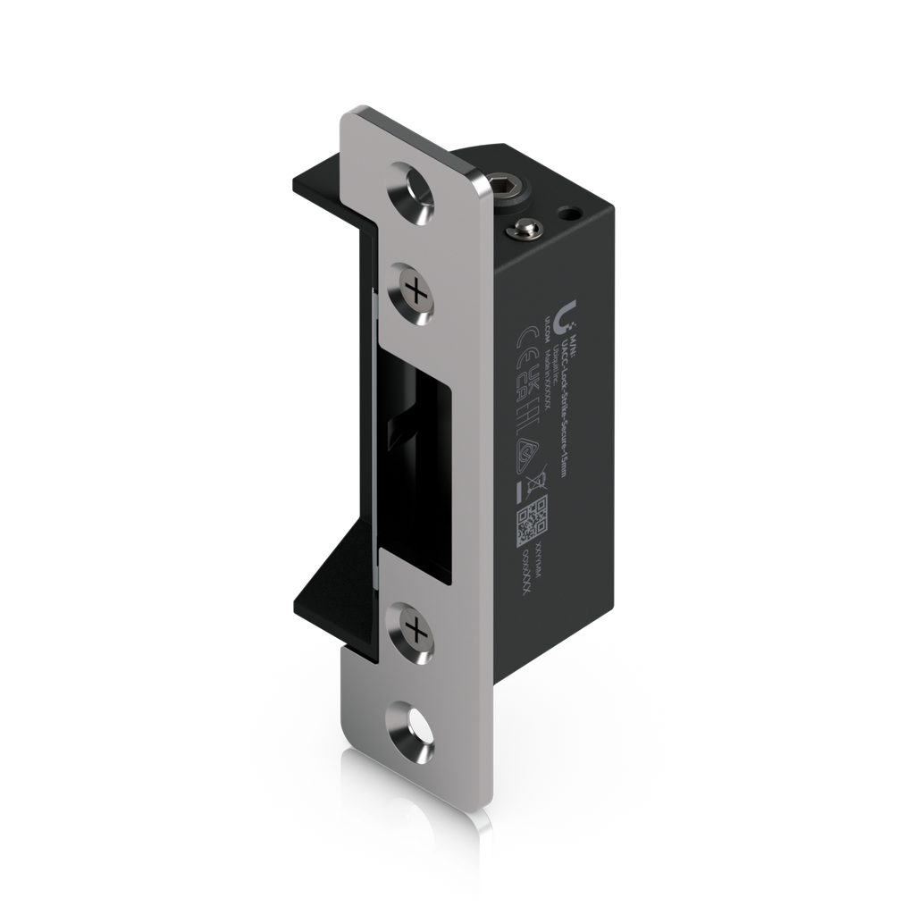 Ubiquiti UACC-Lock-Strike-Secure-15mm Cerradura eléctrica de embutir de 15 mm para control de acceso