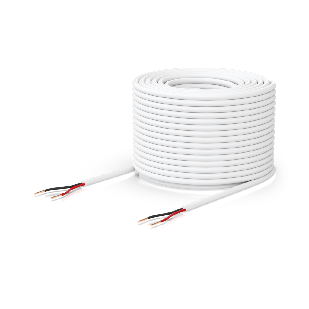 Ubiquiti UACC-Cable-DoorLockRelay-1P Cable para cerradura eléctrica de 1 par 18 AWG y 152,4 m