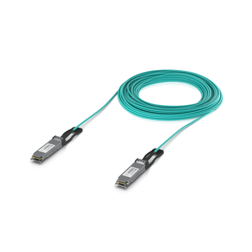 Ubiquiti UACC-AOC-QSFP28-30M Cable óptico activo QSFP28 de 100 Gb/s y 30 m