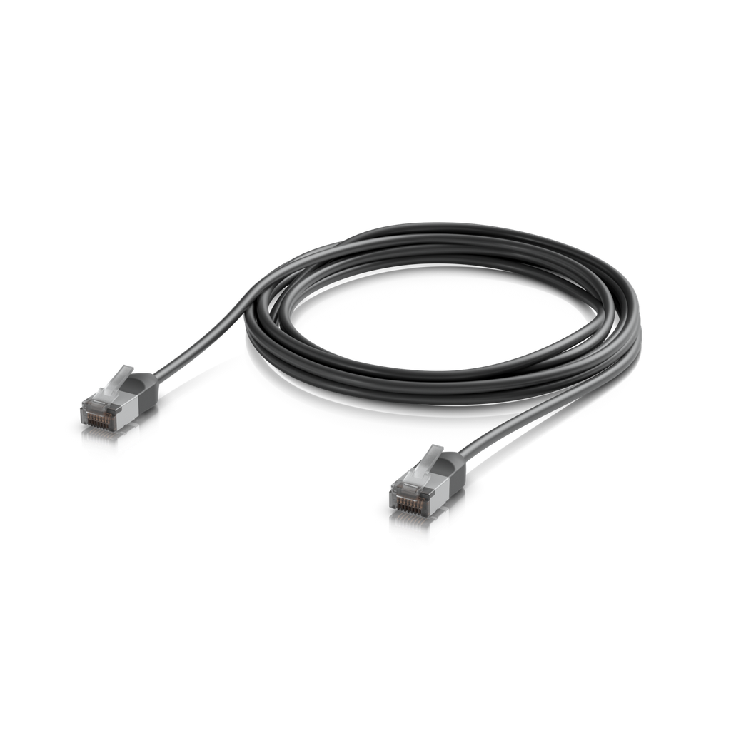 Ubiquiti UACC-Cable-Patch-Outdoor-C6A-3M-BK Cable de red exterior Cat6A F/UTP 10 GbE 3 m negro