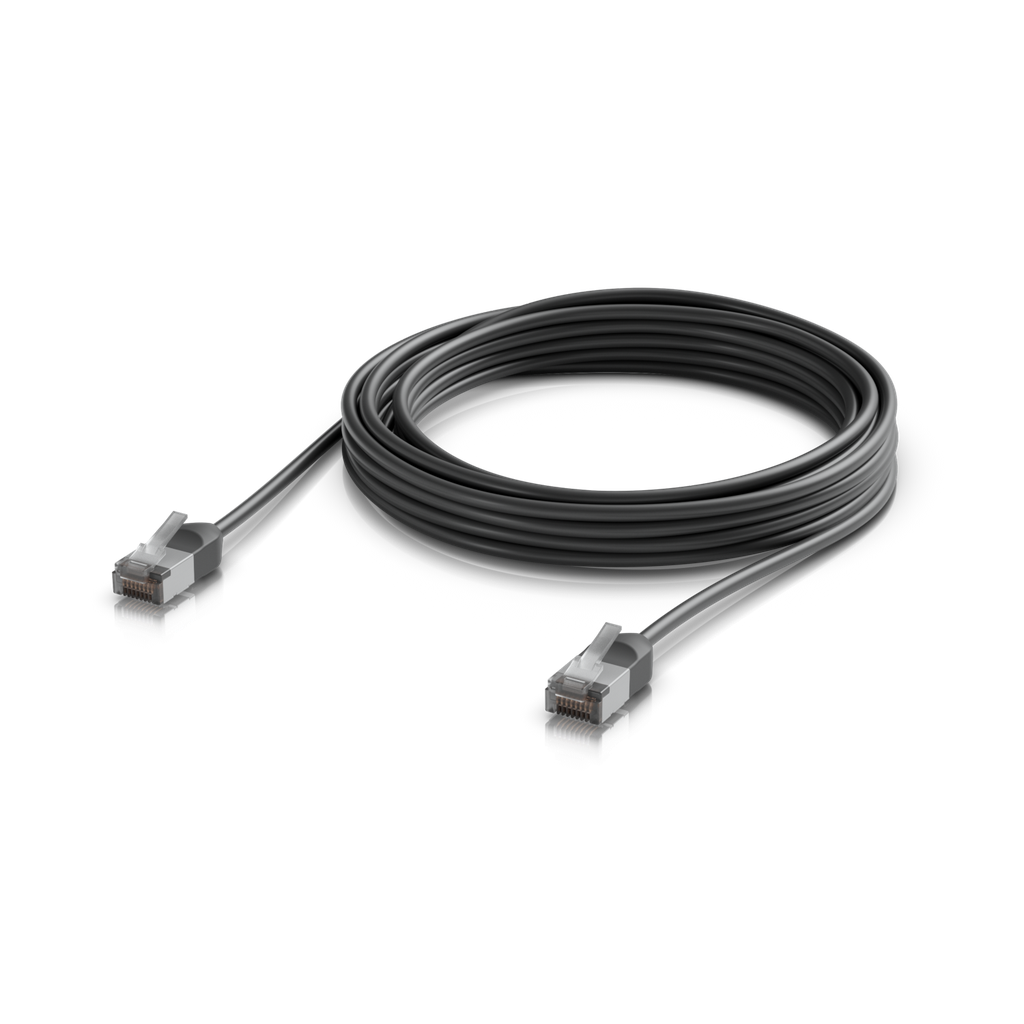 [UACC-Cable-Patch-Outdoor-C6A-5M-BK] Ubiquiti UACC-Cable-Patch-Outdoor-C6A-5M-BK Cable de red exterior Cat6A F/UTP 10 GbE 5 m negro