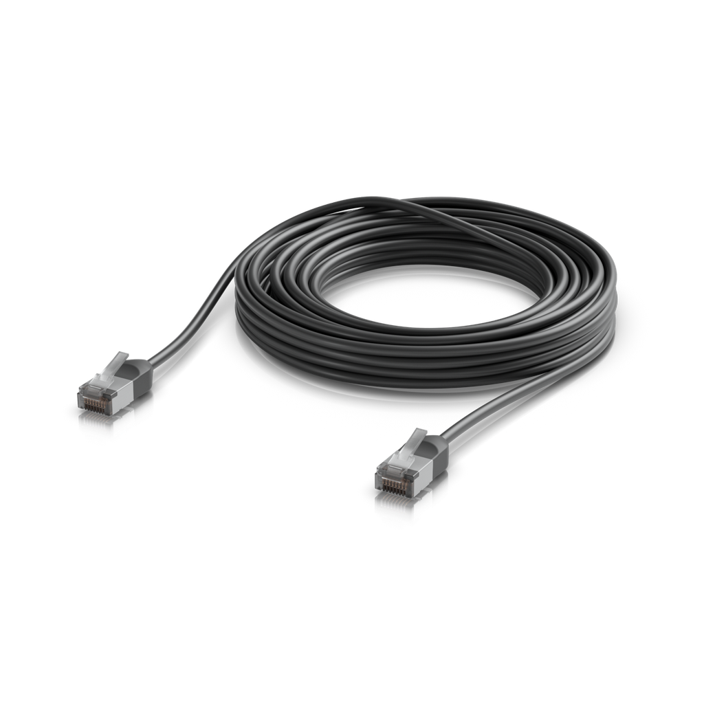 [UACC-Cable-Patch-Outdoor-C6A-8M-BK] Ubiquiti UACC-Cable-Patch-Outdoor-C6A-8M-BK Cable de red exterior Cat6A F/UTP 10 GbE 8 m negro