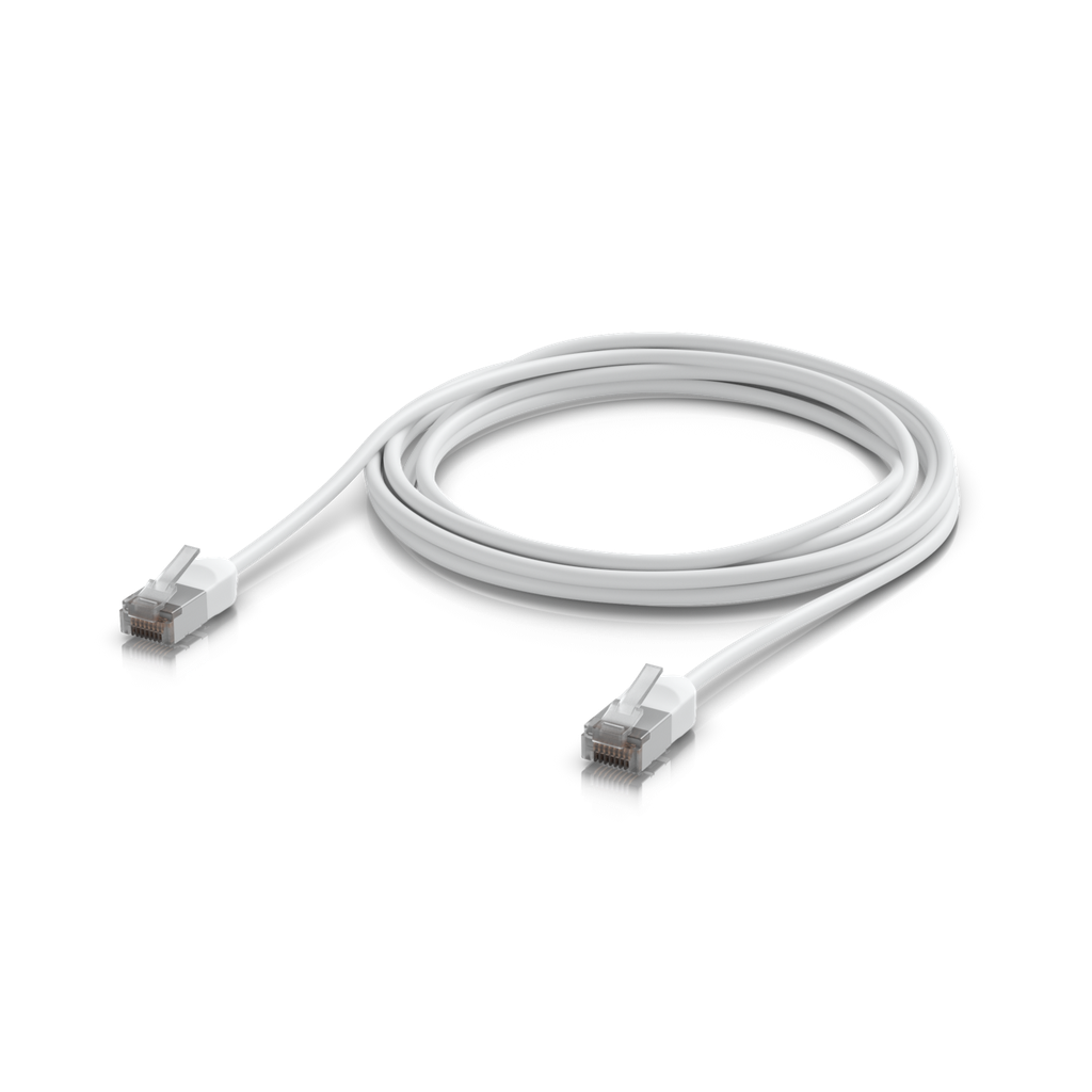 Ubiquiti UACC-Cable-Patch-Outdoor-C6A-3M-W Cable de red exterior Cat6A F/UTP 10 GbE 3 m blanco