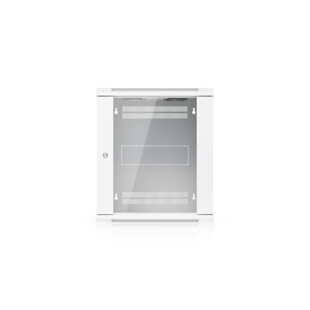 Ubiquiti UACC-Rack-12U-Wall-450-G Gabinete rack mural 12U de 450 mm con puerta de vidrio