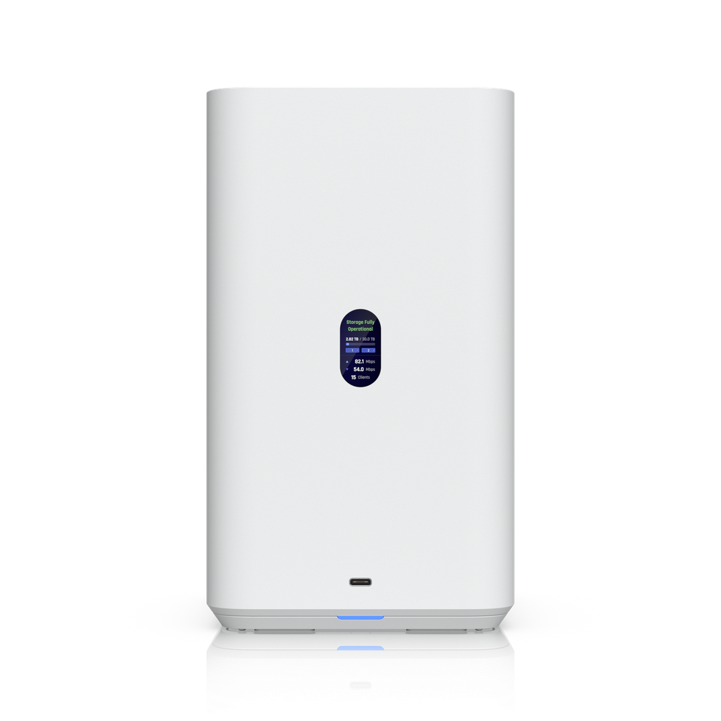Ubiquiti UNAS-2-W NAS UniFi de 2 bahías 3,5 pulgadas blanco