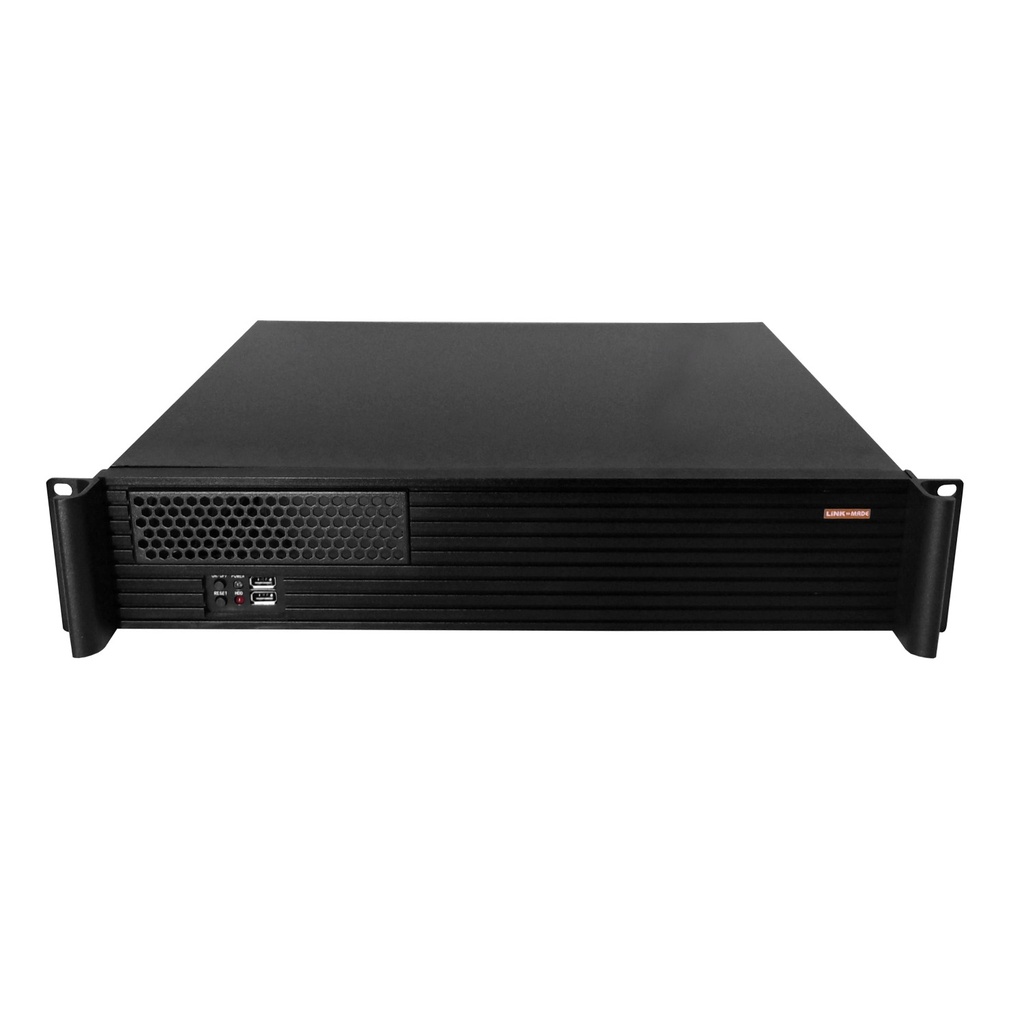 [RAG-2U] Linkmade 2U CASE RACK C/RIEL MICRO-ATX 4-PCI-LOW-PROFILE REQ/FATX