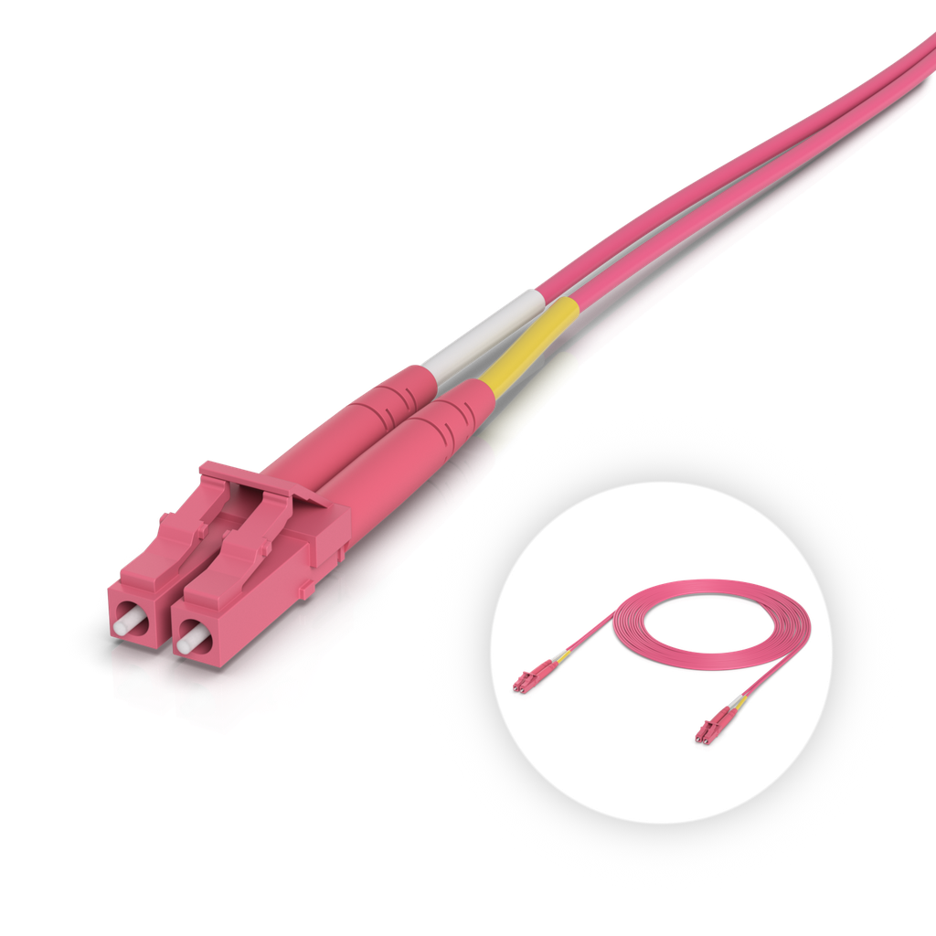 Ubiquiti UACC-OFC-M2-LULU Cable de fibra OM4 dúplex LC UPC a LC UPC de 3 m