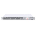 Mikrotik CCR1036-12G-4S-EM Router industrial 1U 12GB 4xSFP LCD 36 cores 1.2GHz CPU 8GB RAM