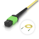 Ubiquiti UACC-OFC-SA-MPMP-10M Cable de fibra OS2 MPO-12 Type B APC de 10 m