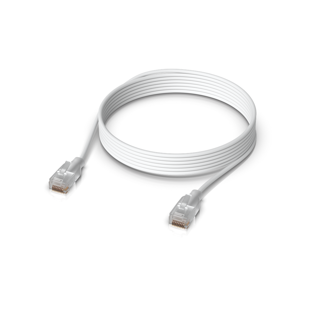 Ubiquiti UACC-Cable-Patch-EL-3M-W Cable patch Etherlighting blanco de 3 m