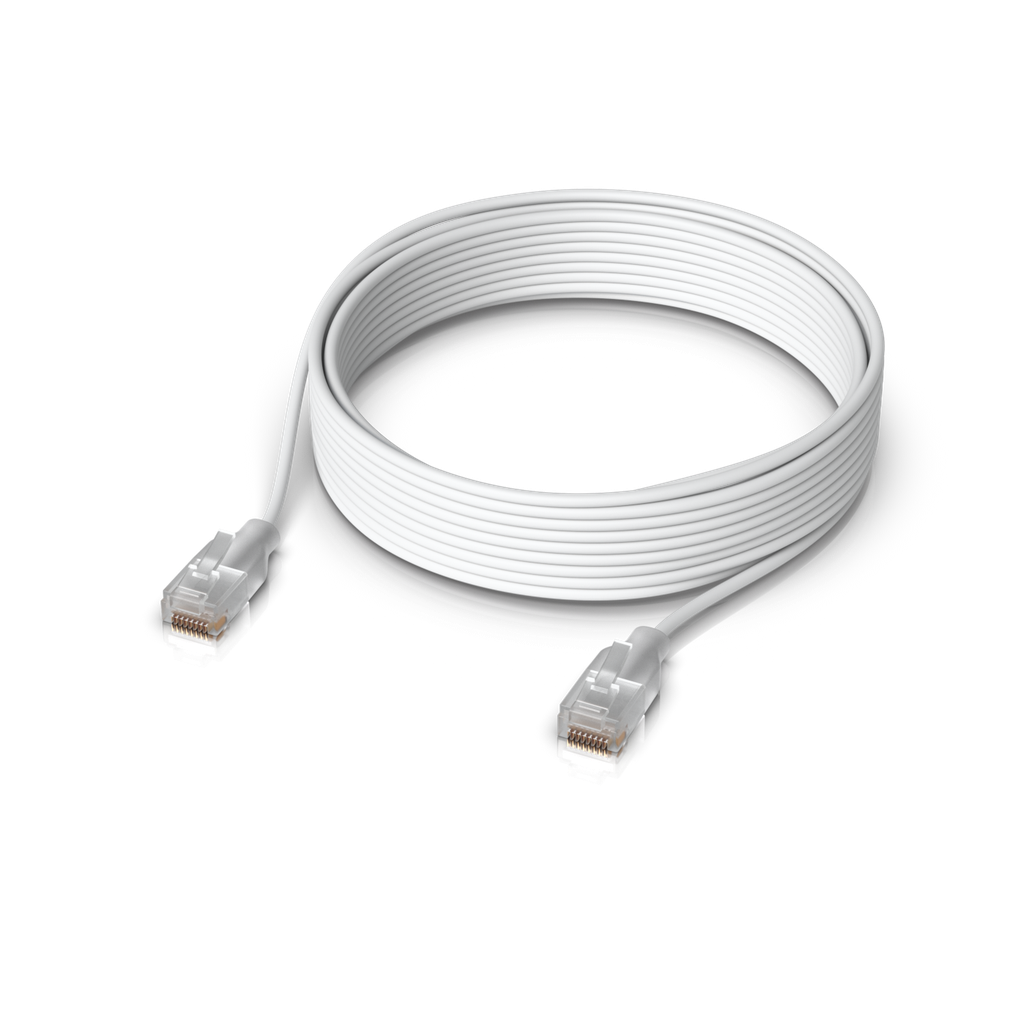 Ubiquiti UACC-Cable-Patch-EL-8M-W Cable patch Etherlighting blanco de 8 m