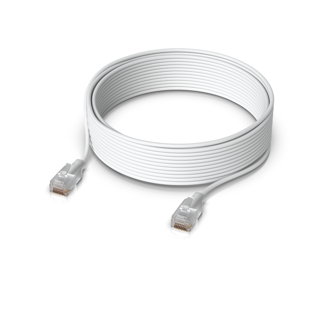 Ubiquiti UACC-Cable-Patch-EL-12M-W Cable patch Etherlighting blanco de 12 m