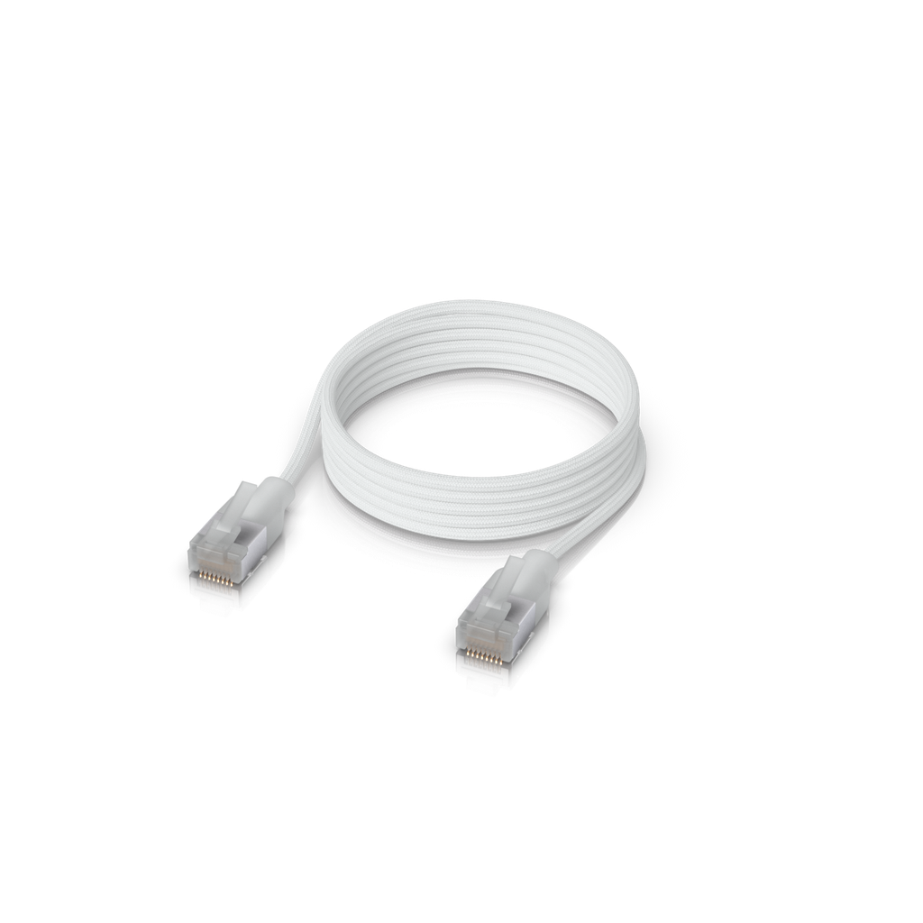 Ubiquiti UACC-Cable-Patch-EL-C6A-2M-W Cable patch Premium Etherlighting Cat6A blanco de 2 m