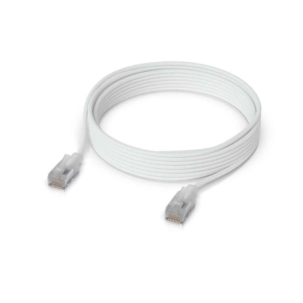 Ubiquiti UACC-Cable-Patch-EL-C6A-5M-W Cable patch Premium Etherlighting Cat6A blanco de 5 m