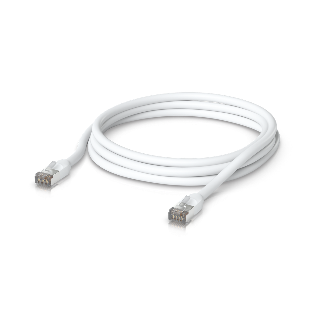 Ubiquiti UACC-Cable-Patch-Outdoor-3M-W Cable patch exterior Cat5e blanco de 3 m