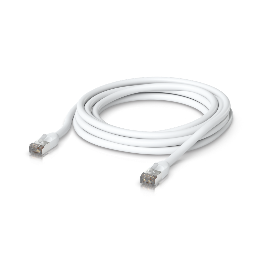 Ubiquiti UACC-Cable-Patch-Outdoor-5M-W Cable patch exterior Cat5e blanco de 5 m