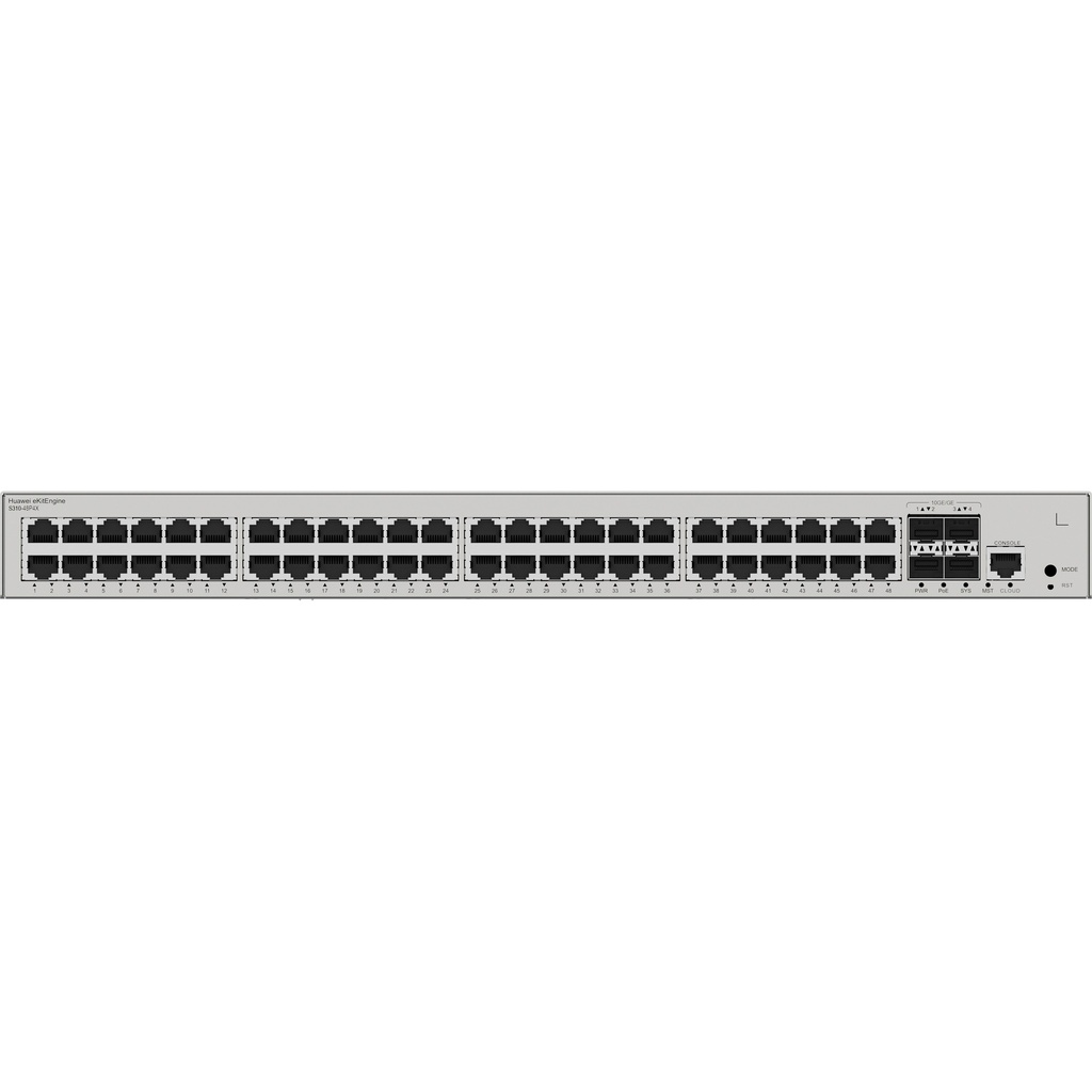 [S310-48PN4X] Huawei S310-48PN4X Switch eKit 48 puertos 2.5GE PoE+ + 4 SFP+ 10GE