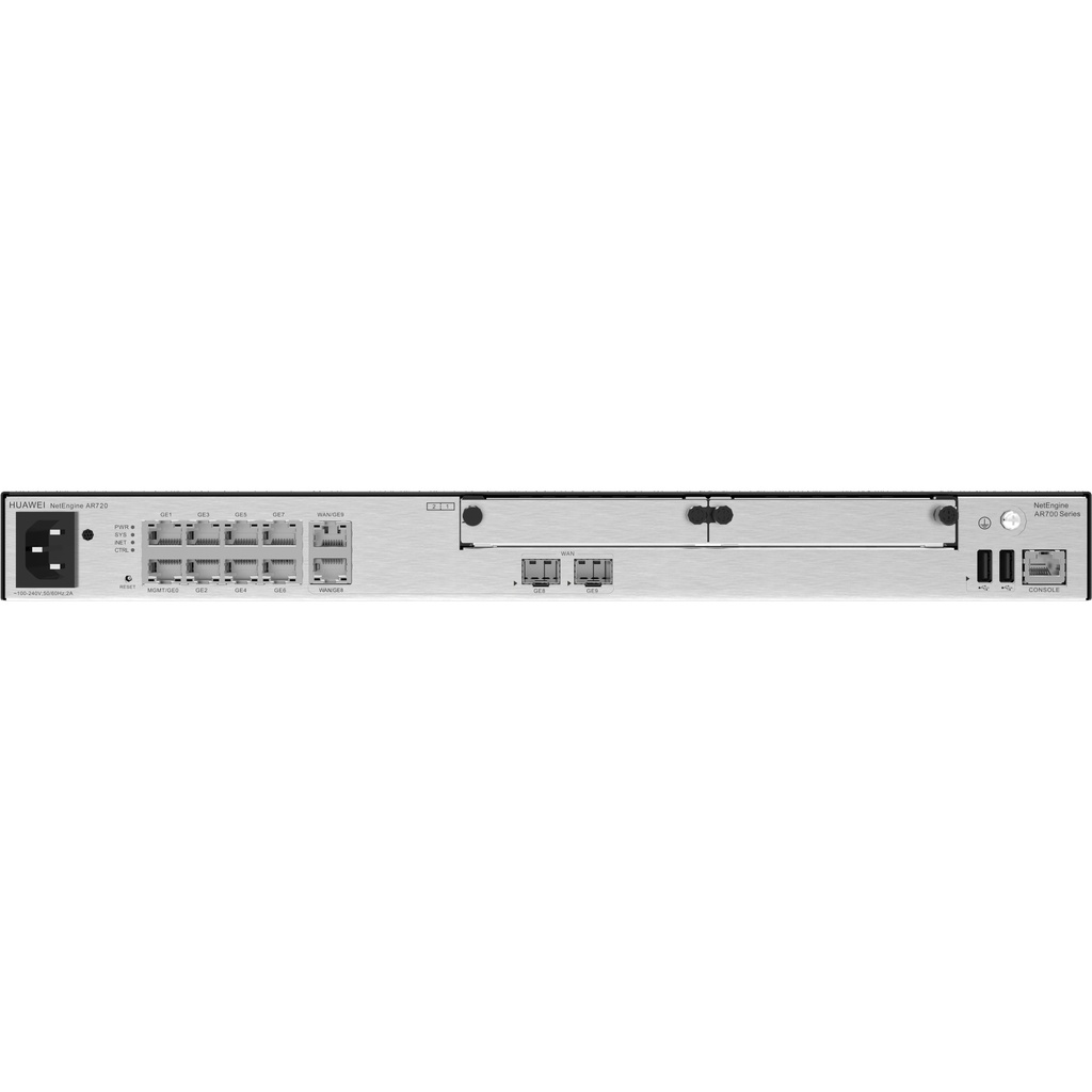 Huawei AR720 Router empresarial con 2 WAN GE Combo y 8 LAN GE